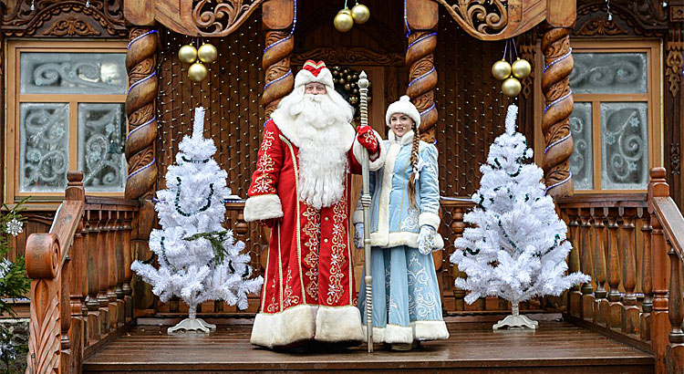 Дед мороз в Беловежской пуще