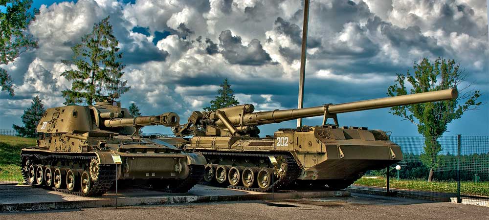 Exposition of military equipment